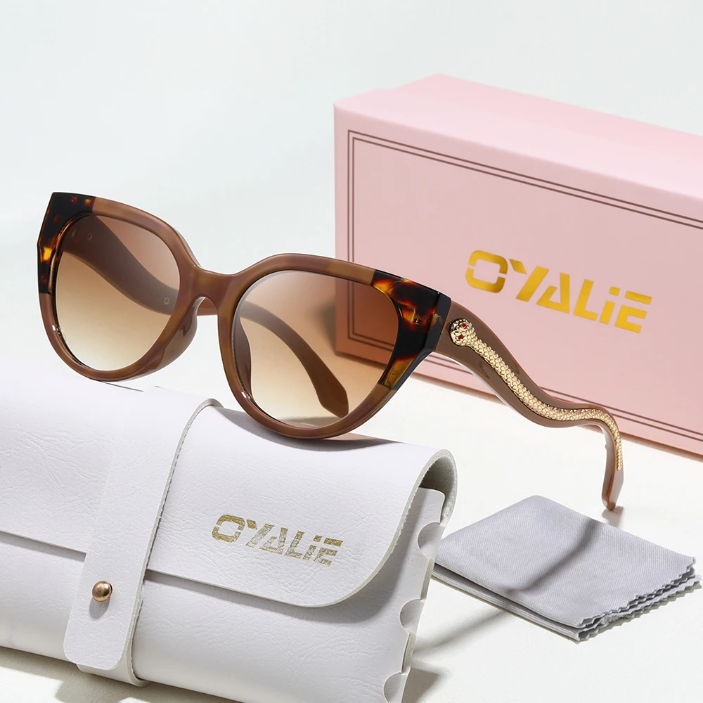 Oyalie レディース ファッショナブルなキャットアイメガ - Streetwear Brand With Eye のレビューと価格