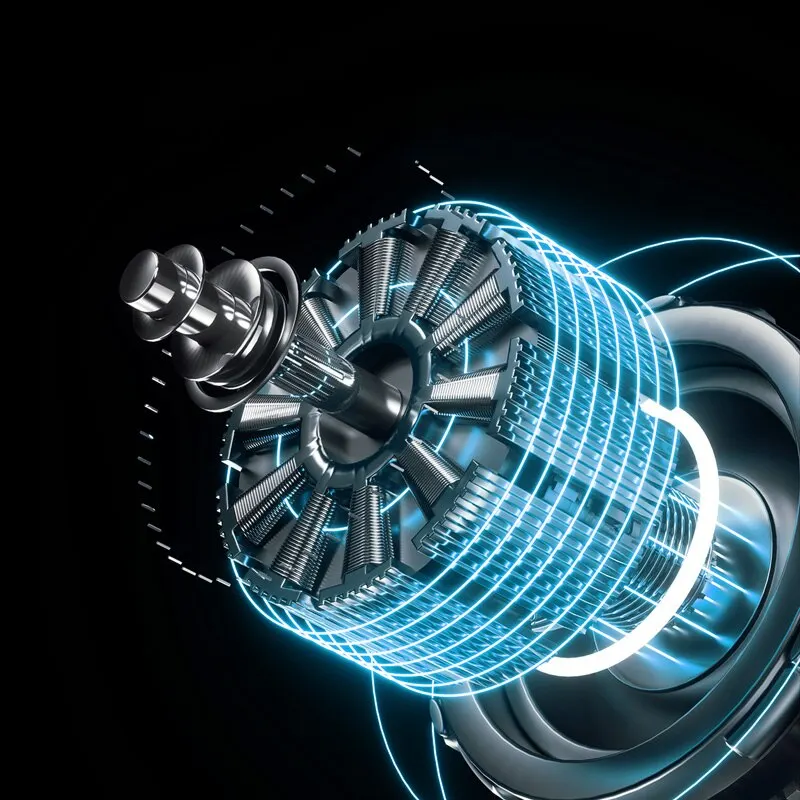 Электрическая роторная бритва ENCHEN Blackstone plus, моющаяся для всего тела, IPX7, водонепроницаемая, для сухого и влажного бритья, перезаряжаемый станок двойного назначения