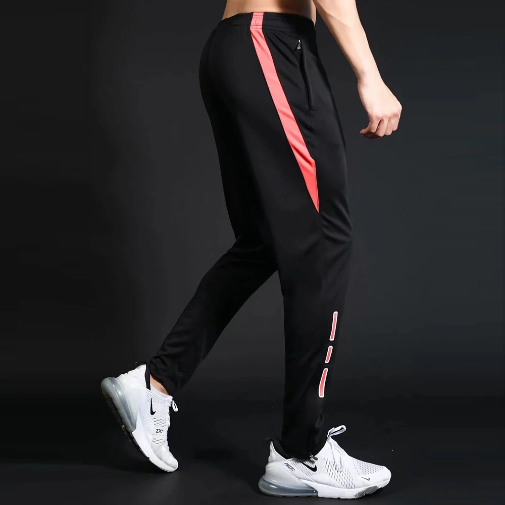 Men's Running Pants Sportswear Jogging Sweatpants Quick Dry Soccer Tracksuit Elastic Gym Fitness Trousers Training Sport Pants - Image 2