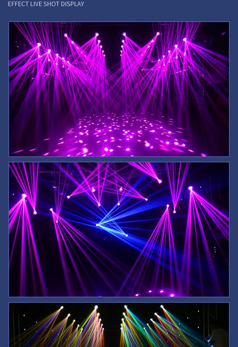 ホット販売ミニ LED 90 ワットスポットビーム移動ヘッドライト竪琴 DMX512 ステージライトストロボスコープホームエンターテイメント Profe