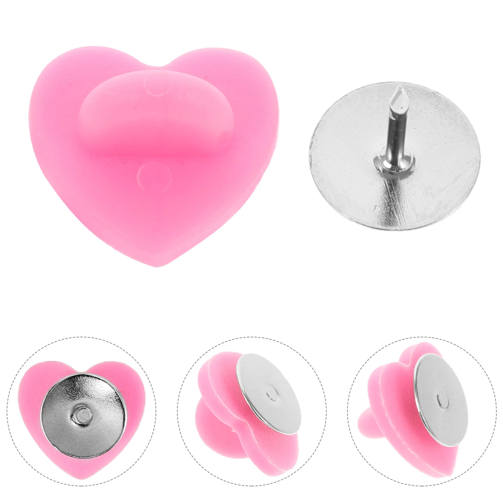 

Back Locks Rubber Metal Clutch Backs For Enamel Pins Stopper Ends Lapel Pin Keepers Badges Hat Buckle Accessories Locking