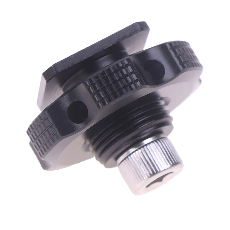 Universal Hot Shoe Adapter with 3/8" & 1/4" Threads - Multi-Mount for Studio Tripods, Smartphone Rigs, LED Panels & Gimbals