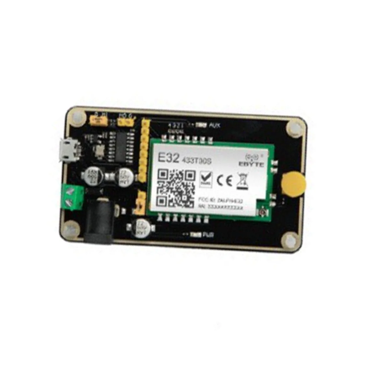 NEW 433MHz 3.0dBi LoRa IOT Transmitter Receiver Test Board E32-433TBH-01 with E32-433T30S Module Antenna USB Cable