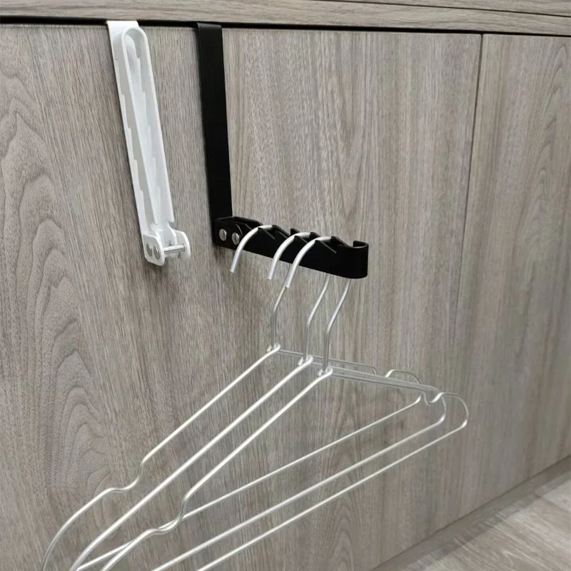 New Product Creative Folding Clothes Hanging Artifact Invisible Indoor Door Top Hat Storage Rack Clothes Hook