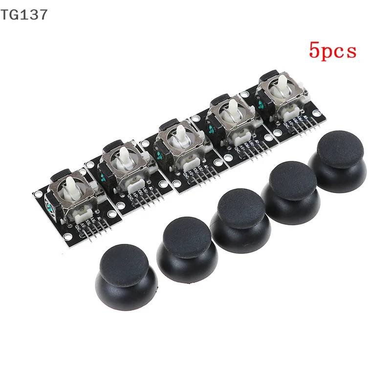 5Pcs/lot Dual-axis Xy Joystick Module For Arduino KY-023