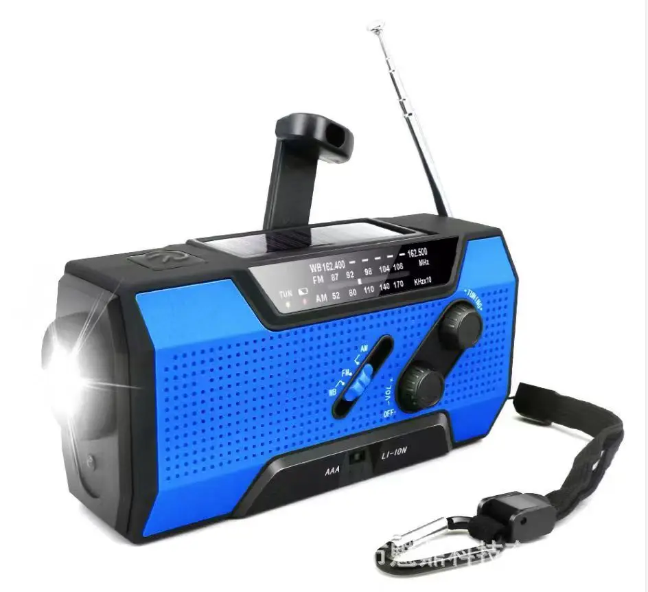 

Multifunction Radio Hand Crank Solar USB FM/ AM Weather Radios Emergency Flashlight Power Bank Very Quality High Volume Radio