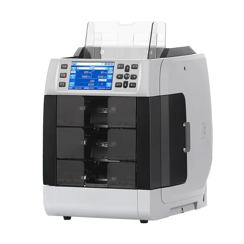 

Foreign currency point banknote detector CIS image recognition mixed point total amount 2 + 1 banknote sorting
