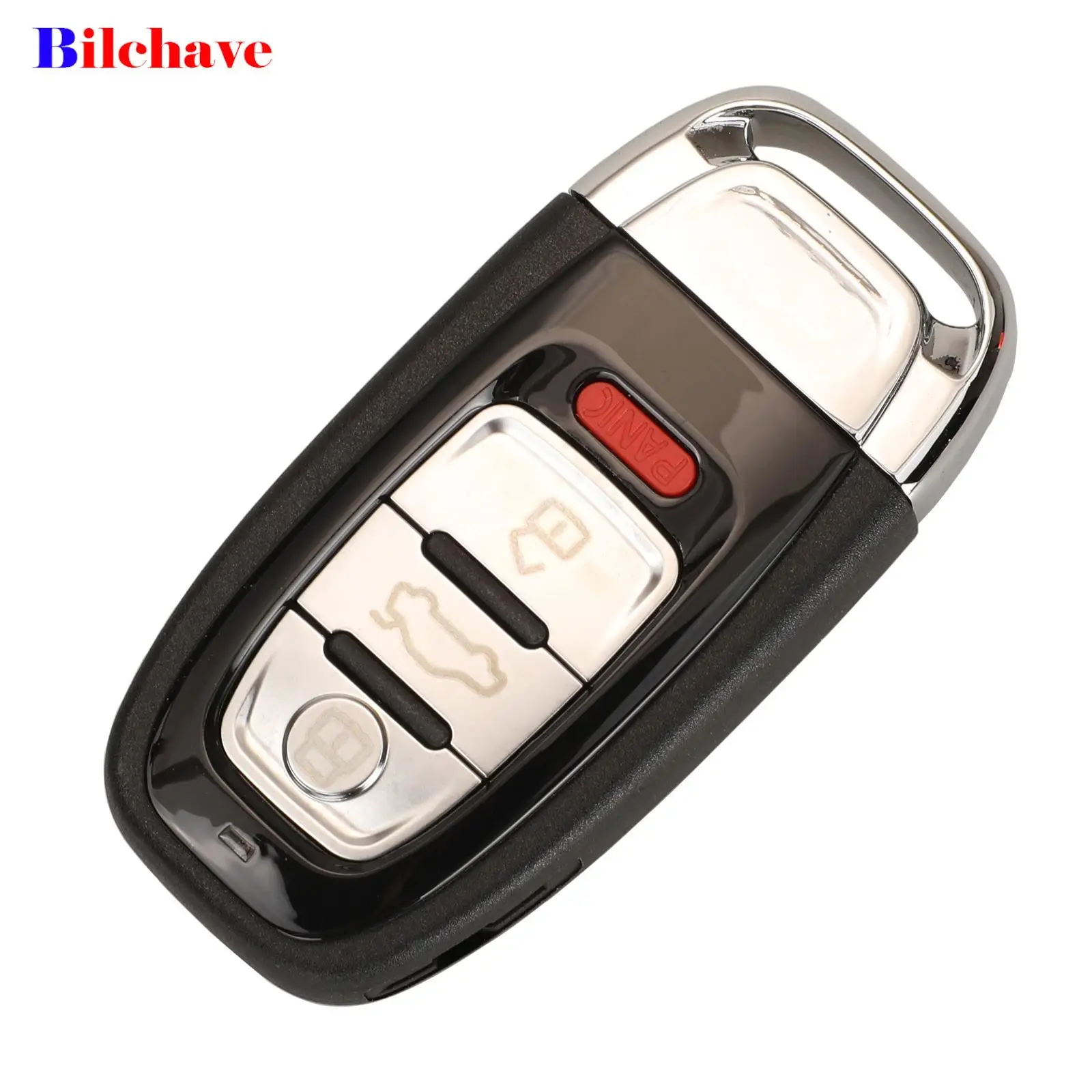 jingyuqin 4 Buttons For Audi Q5 A4L A5 A6 A7 A8 RS4 RS5 S4 S5 Remote Car Key 315Mhz Semi Keyless Glossy New Design 8T0959754A