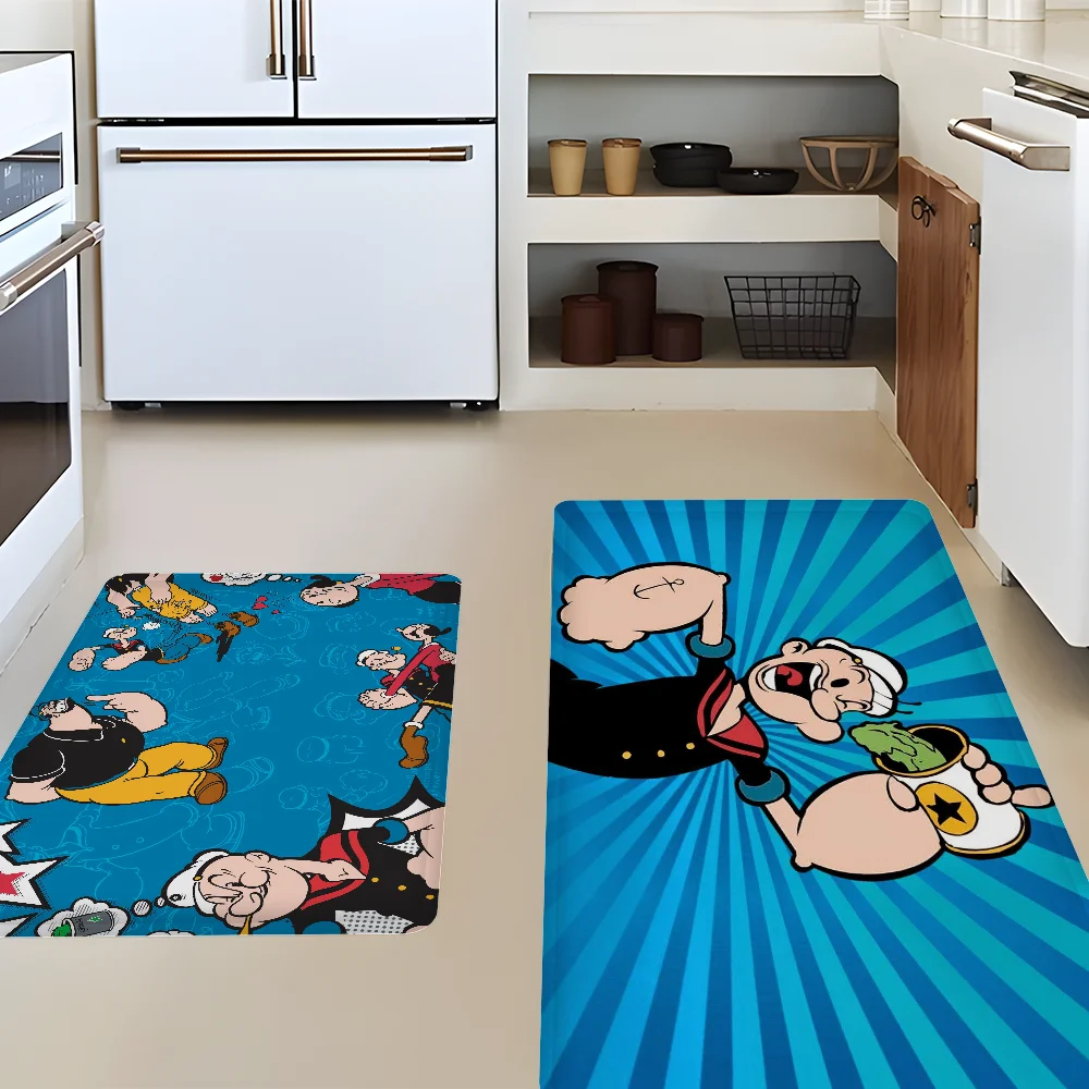 Popeye The Sailor Man Floor Mat Bath Mat Nordic Style Home Doormat Bathroom-Toilet Mats Bedroom Welcome Doormat