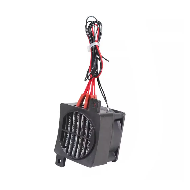 12V 24V Insulated PTC Heater With Fan Constant Temperature Ceramic Heating Plate Electric PTC Heater