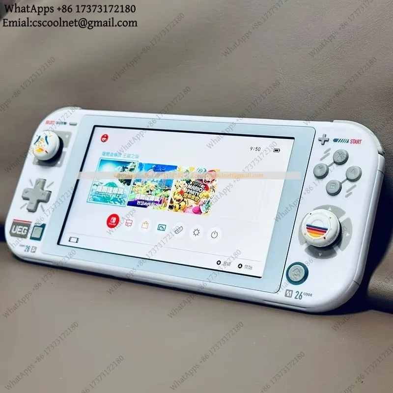 Replacement Shell for Switch Lite DIY Transparent White Case Modification Accessories