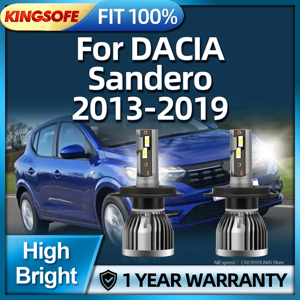 

Car Headlight Bulbs 180W H4 Led Lamp 6000K CSP CHip Auto Light with Fan For DACIA Sandero 2013 2014 2015 2016 2017 2018 2019