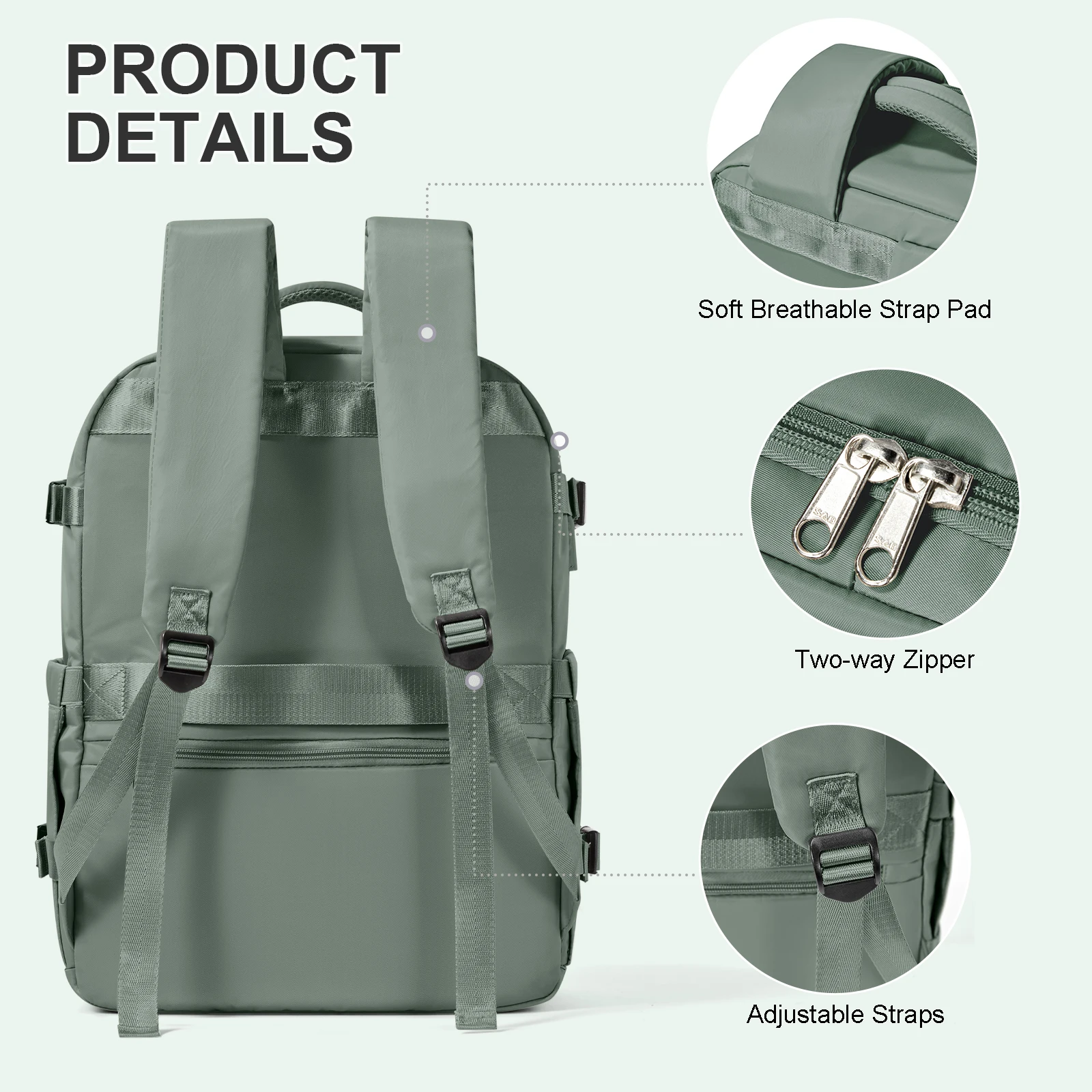 Travel Backpack for Men 40x20x25 Ryanair Bag Airplane 45x36x20 Easyjet Bussiness Laptop Backpack Women 30L Boarding Carry on Bag