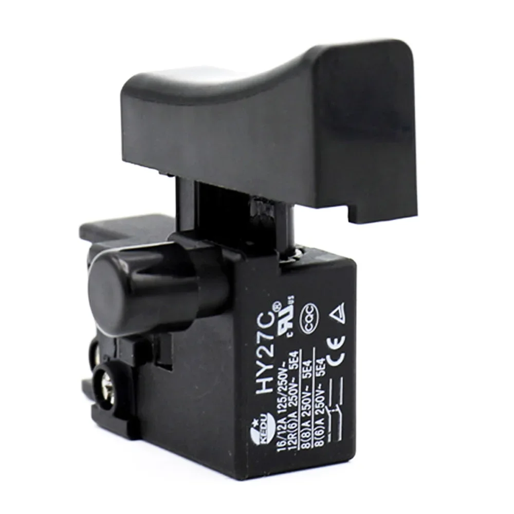 

KEDU HY27C Electric Lock Off Trigger Pushbutton Switch for Cutter Hammer Circular Saw