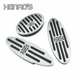 Foot Rest Pedal Sticker for Mini Cooper One S R50 R52 R53 R55 R56 R60 R61 F55 F56 F54 F60 Countryman Clubman Accessories 2/3PCS