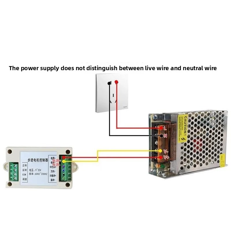 Stepping servo motor single axis motion controller governor PLC forward and reverse pulse generator 20A
