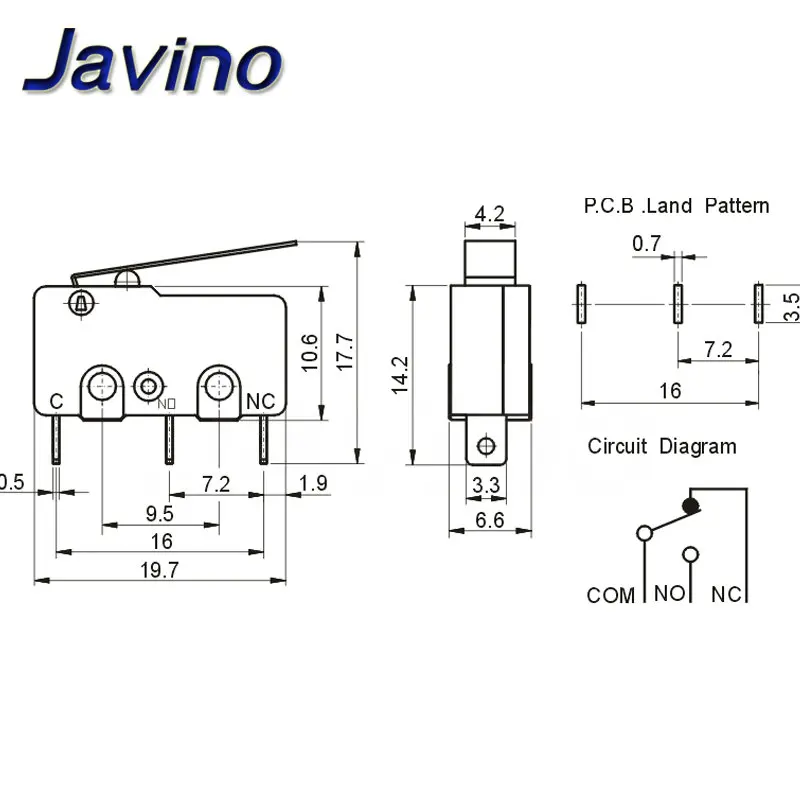 10PCS Tact Switch on off KW11-3Z 5A 250V Microswitch 3PIN Buckle New Straight Handle Switch The Micro Switch Contact Button 3PIN