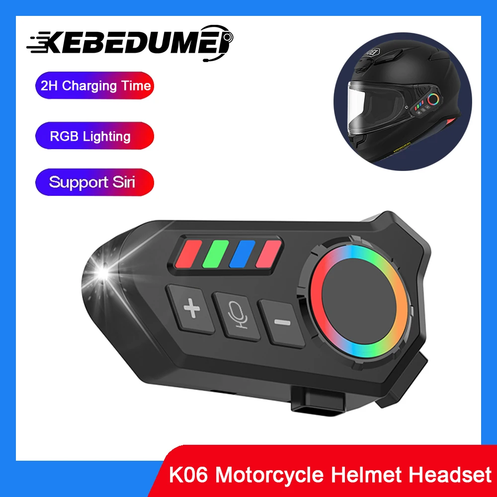 K06 Intercom Review: The Real-World Experience of Riding With Bluetooth 5.4 Helmet Audio