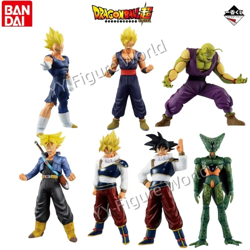 En stock Bandai Dragon Ball Ichiban Kuji Dragon Ball VS Omnibus ULTRA Son Goku Son Gohan Cell Majin Vegeta Figuras de Anime Juguetes