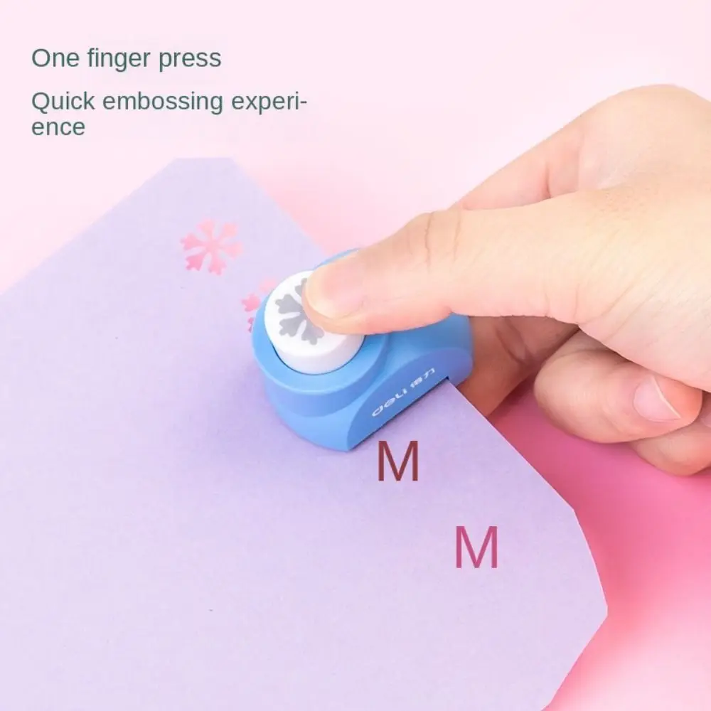 Mini Paper Puncher Light-hearted Easy To Use Light Weight Multicolor Creative Handmade Scrapbooking Kindergarten Portable