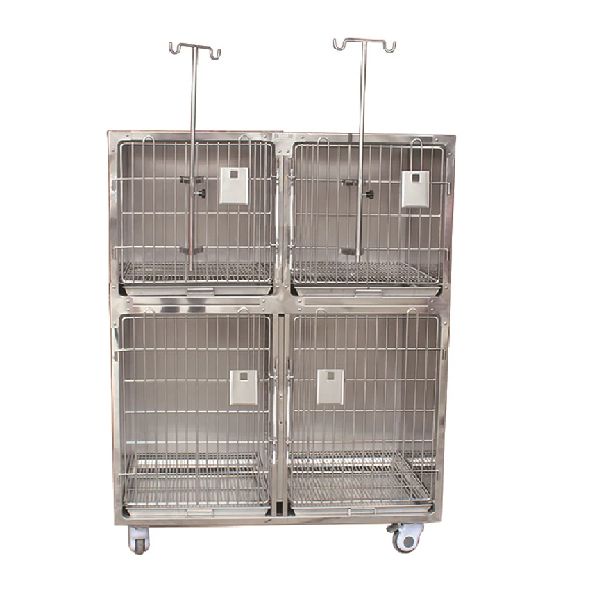

304 Stainless Steel Small Animal Cages Good Price Commercial Rabbit Cages