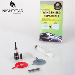 Diy Combinatie Gereedschap Chip Window Screen Crack Polijsten Krassen Glas Voor Auto Voorruit Reparatie Kit W/Retail Verpakking