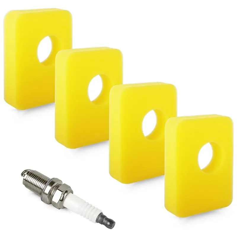 

ABZC-799579 Air Filter Spark Plug For Briggs Stratton MTD Troy Bilt Lawn Mower Air Cleaner