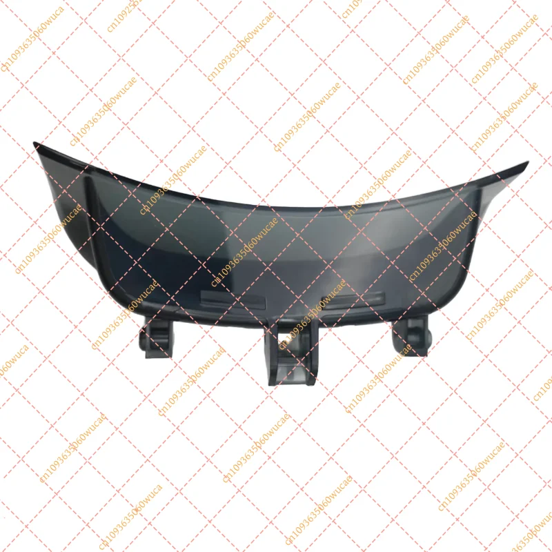 43011740 Washing Machine Door Handle for Hoover & Candy - Clear Black Transparent Replacement Part