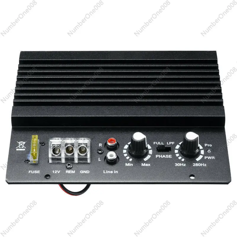 For New Car Audio 12V600W Single-channel Bass Power Amplifier, High-power Car Power Amplifier