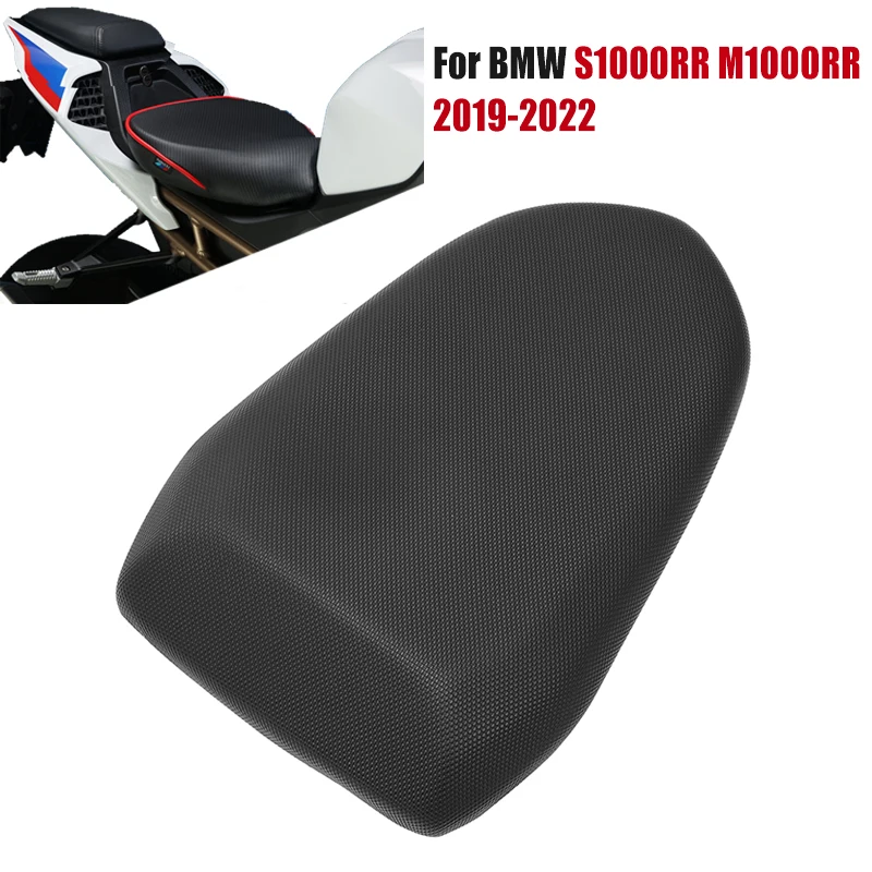 For BMW S1000RR M1000RR 2019-2022 PU Rear Passenger Cushion Saddle Rear Seat Cover Fairing Tail Section Comfort High Flexibility