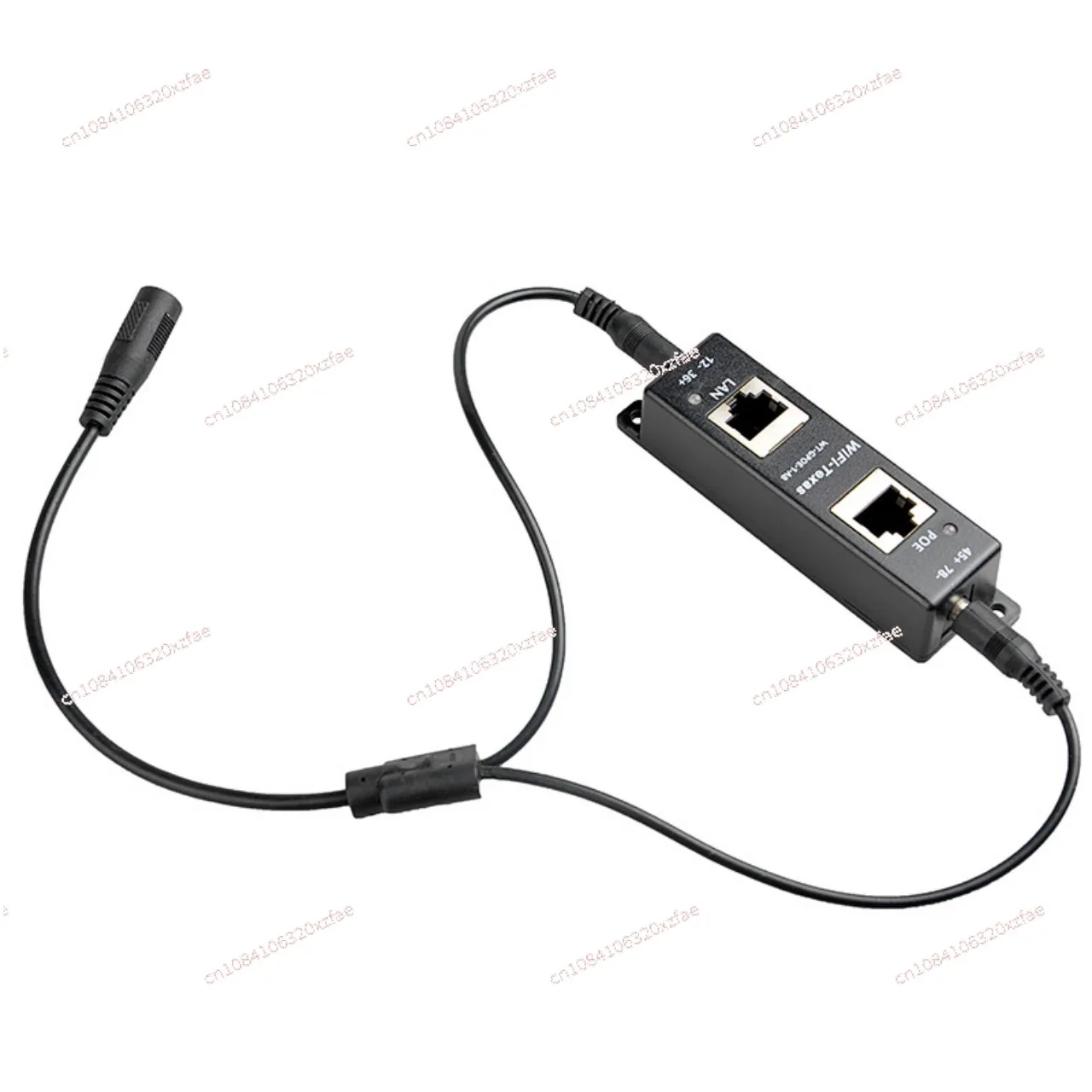 12V-56V Passive PoE Injector/Splitter 1000mbps Data Speed PoE Plus Injector for 802.3at OrPoE+ ModeA B with Dual DC Inputs