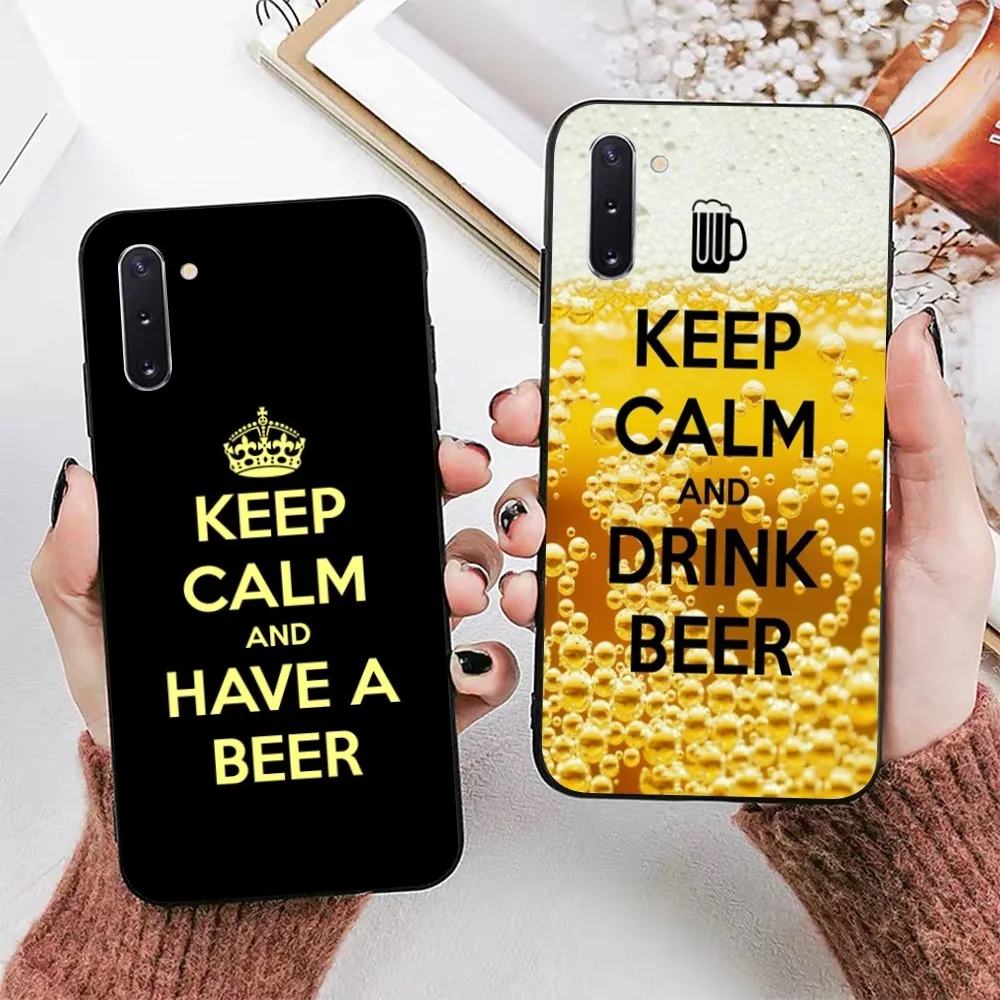 

Beer Alcohol Phone Case For Samsung Note 8 9 10 20 pro plus lite M 10 11 20 30 21 31 51 A 21 22 42 02 03