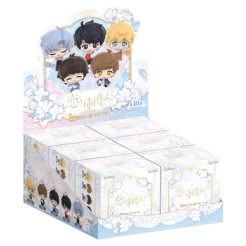 

Официальные оригинальные мини-фигурки Kayou Mr. Love: Queen's Choice — Li Zangga и Zhou Qiluo Blind Box | Коллекционный идеальный подарок