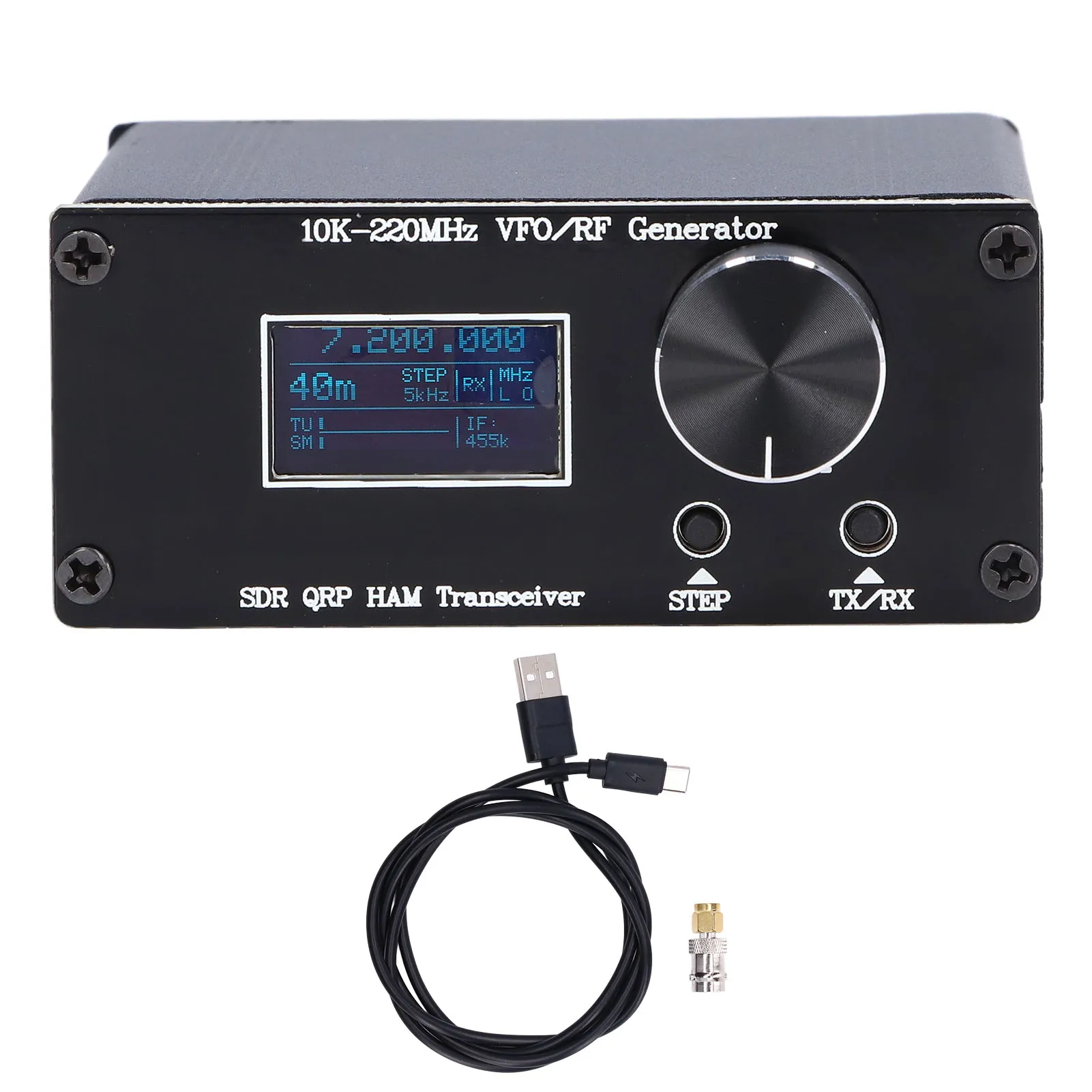 VFO RF Generator 10K‑220MHz Variable Frequency Oscillator Transceiver QRP HF Transceiver HAM Variable Frequency Oscillator