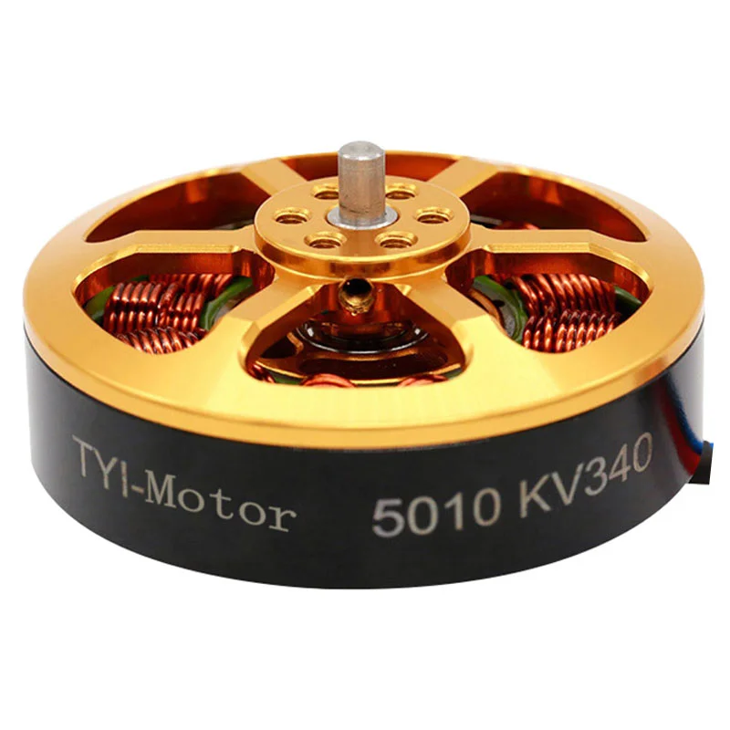 

Бесщеточный двигатель для дронов TYI 5010 280KV, генератор постоянного тока 340KV, 6S, динамически сбалансированный мультироторный мотор