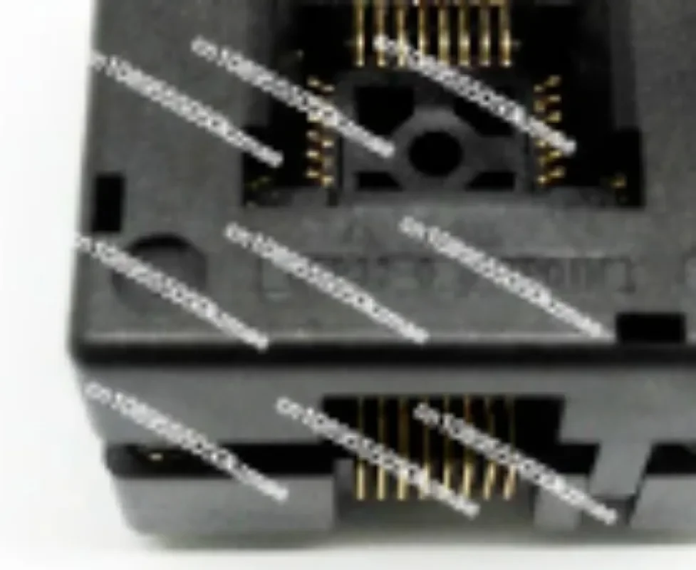 ATMEGA8A-AU SA663 Universal QFP32 Adapter Burn-in Socket Test Socket 0.8 PCB Test Rack Wiring Terminal Block Fixture Quick Clip