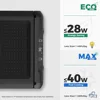12V 冷蔵庫 21 クォート ポータブル冷凍庫 50 時間バックアップ冷却、車用電気クーラー 車用冷蔵庫 12V ポータブル 3