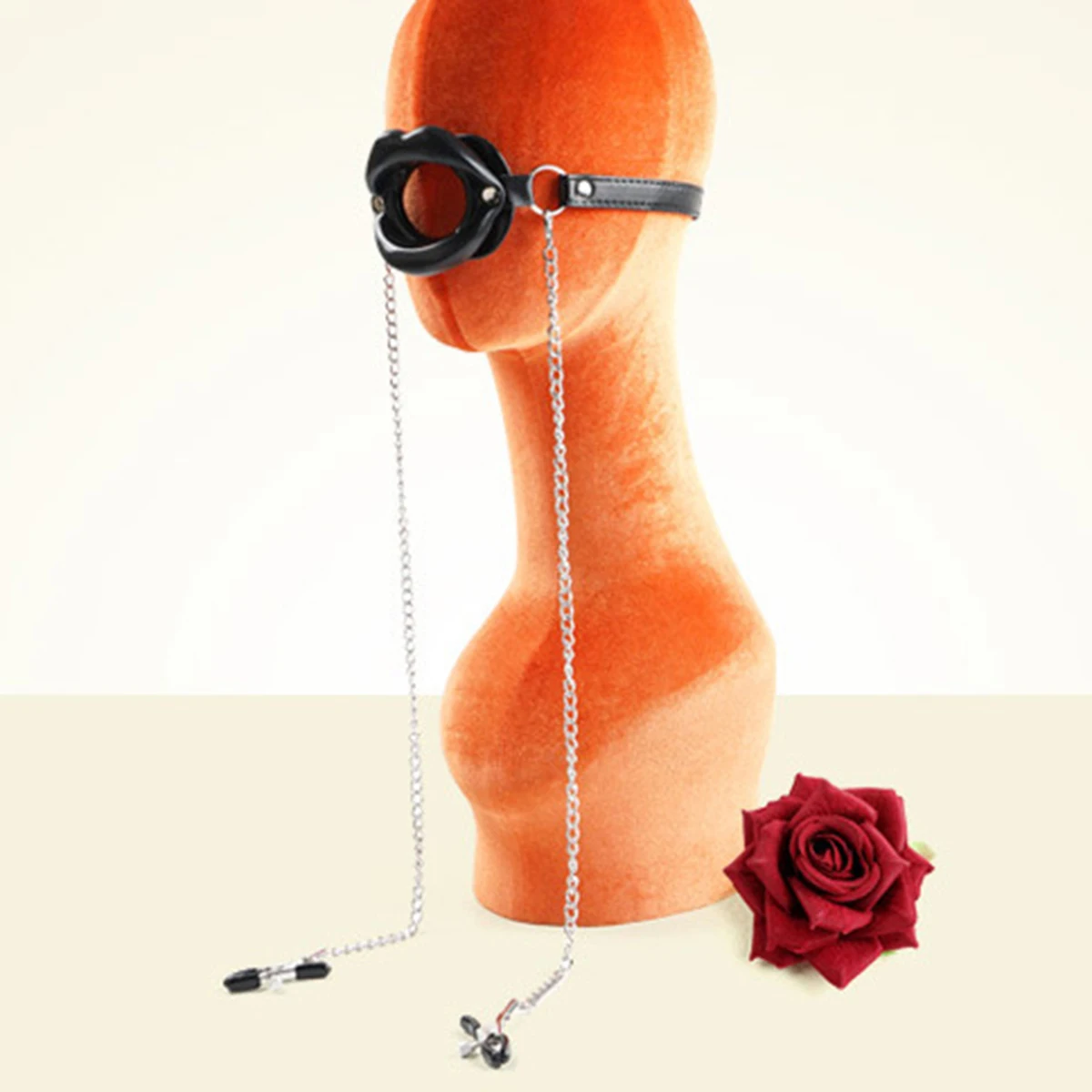 Juguete sexual femenino BDSM, mordaza para la boca, pinzas para pezones, mamada sexual Oral, abridor de boca, sujetador, estimulador, juguete sexual, juego de juegos de esclavo SM para parejas