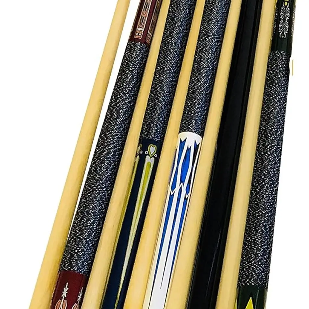 

4-Piece 58 Billiards Cues Set for Home Pool Game
