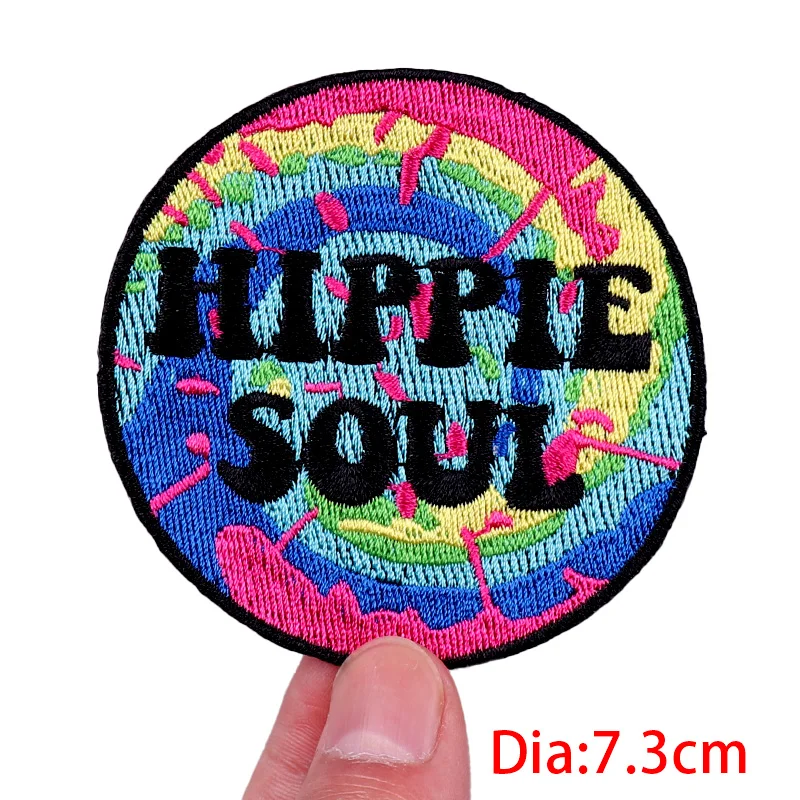Cartoon Patch bleiben seltsam Eisen auf Patches für Kleidung Stickerei/schmelz bare Patch gestickte Patches auf Kleidung Jacken Aufkleber – Detail 22