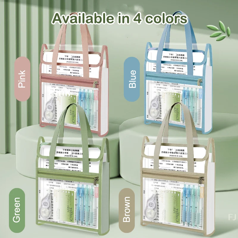 

[YU]13 Layer Large Capacity File Folder Document Storage Bag Paper Storage With Large Capacity Portable Multi-Layer