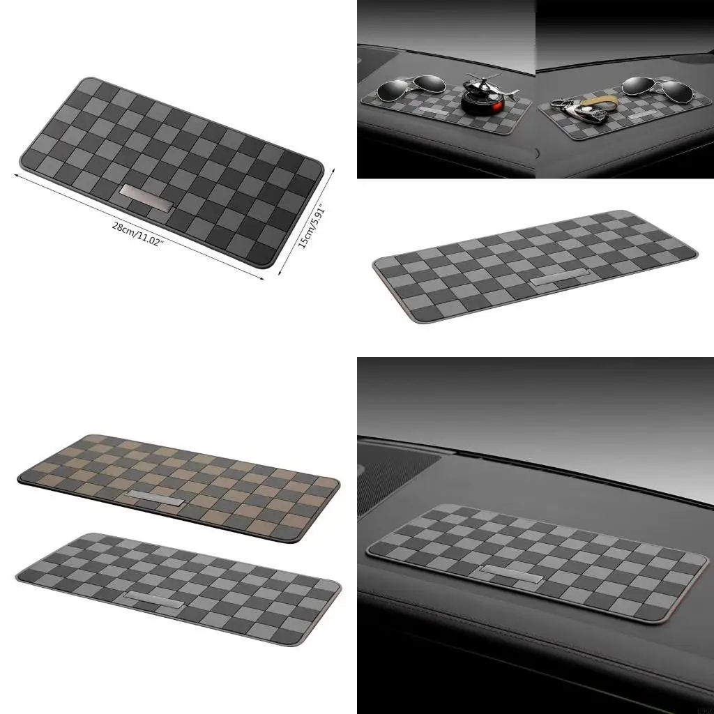 Universal Dashboard Mat Anti-skid Pad Auto Interior Accessories Cellphone Pad Car Center Console Cushion Pad Waterproof New