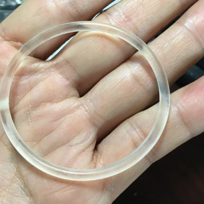 10pcs 5*318mm Polyurethane Conveyor PU Round ring belt  high transparent TPU smooth-surface transmission belt