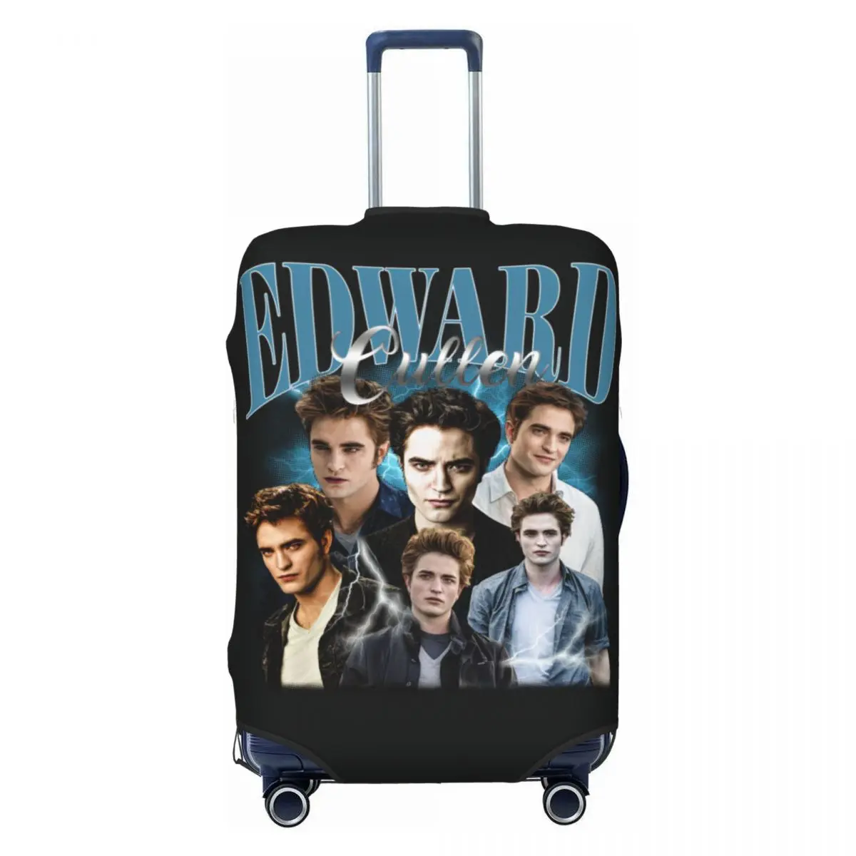 

Винтажный защитный чехол для багажа Эдварда Каллена на заказ, модные чехлы для дорожных чемоданов The Twilight Saga для 18-32 дюймов
