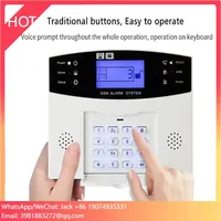 Alex Google Compatible Tuya Smart Alarm System with 110db Siren GSM Wifi PSTN 433mhz Wireless Home Burglar Security Alarms Kit