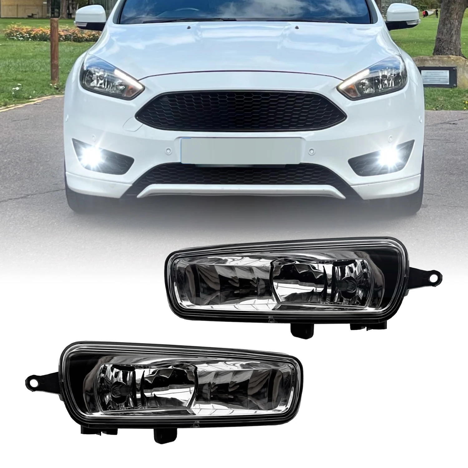 Auto Front Fog Light Front Spot Lamp Halogen Lamp for Ford Transit MK8 V363 for Transit Custom for Ford Focus Mk3 1874687