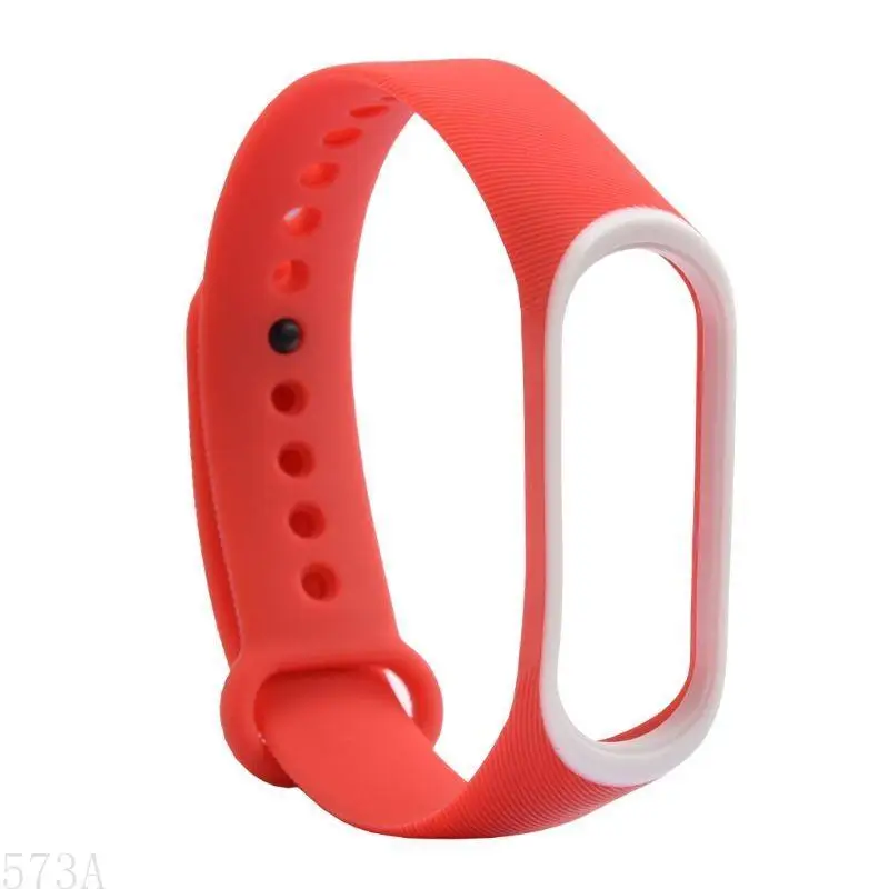 573A Силиконовые ремня часов Quick Release Watch Bands Soft Rubber подходит для Mi Band