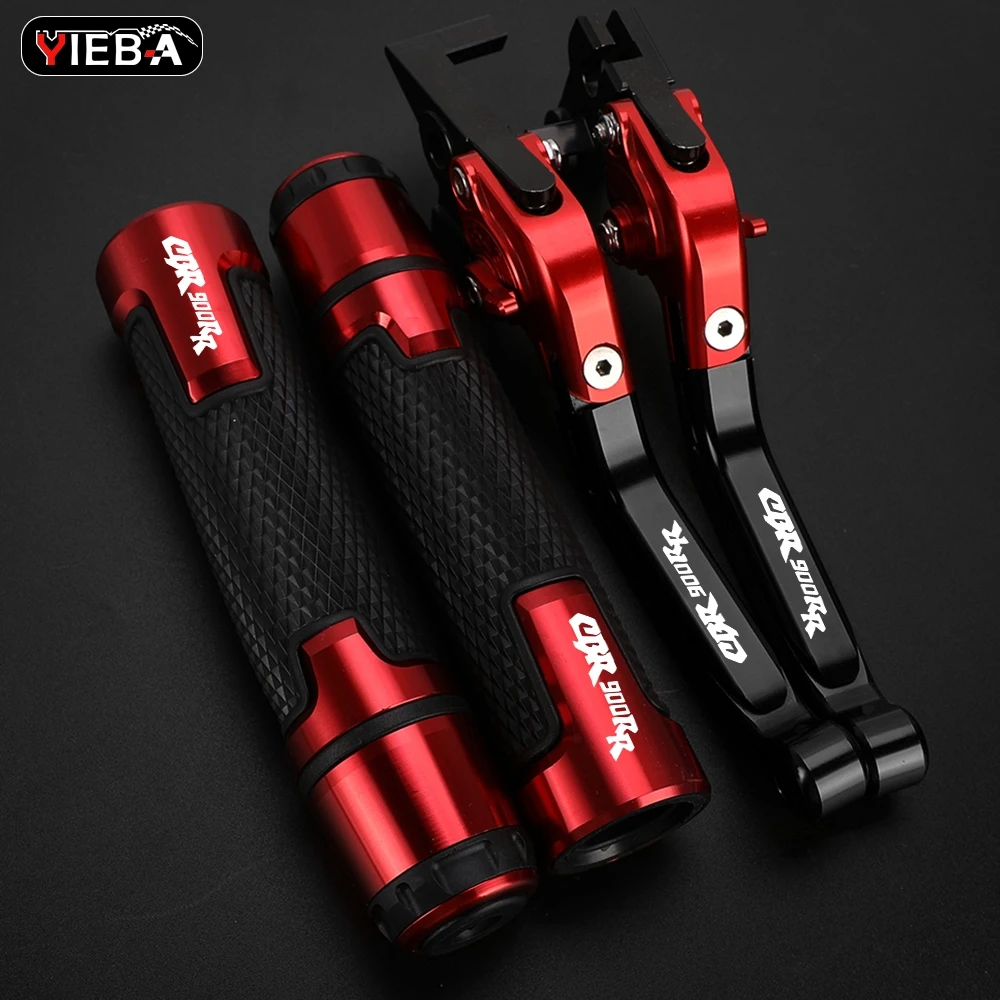 

Motorcycle Adjustable Brake Handle Clutch Levers Handlebar Grips End For Honda CBR900RR CBR 900 RR 1993-1999 1998 1997 1996 1995