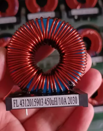 

Air Conditioning Inductor Reactor 10A450uH Inductor Variable Frequency Air Conditioning Original Hole Position