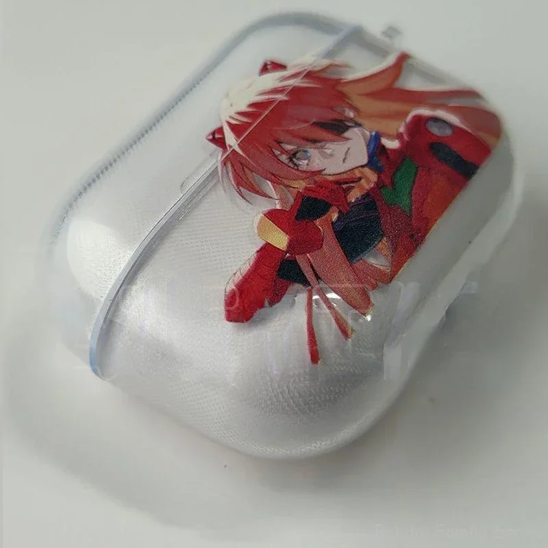 EVANGELION Rei Silicone Case for Apple Airpods Pro Pro2 Cover Anime AirPods 3 Protective Silicone Shell Headphone Accessories